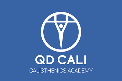 QD Cali athletics bold branding calisthenics confident fitness gym logo sports strong