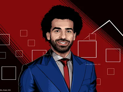 MoSalah - Vector art branding cartoon design graphic design illustration vector vector art