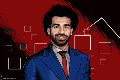 MoSalah - Vector art branding cartoon design graphic design illustration vector vector art