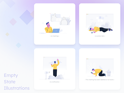 Empty state illustrations of Airgram 404 action item branding default deleted empty empty screen empty state emptystate error page icon illustration notification page profile states ui ui illustration web web illustration