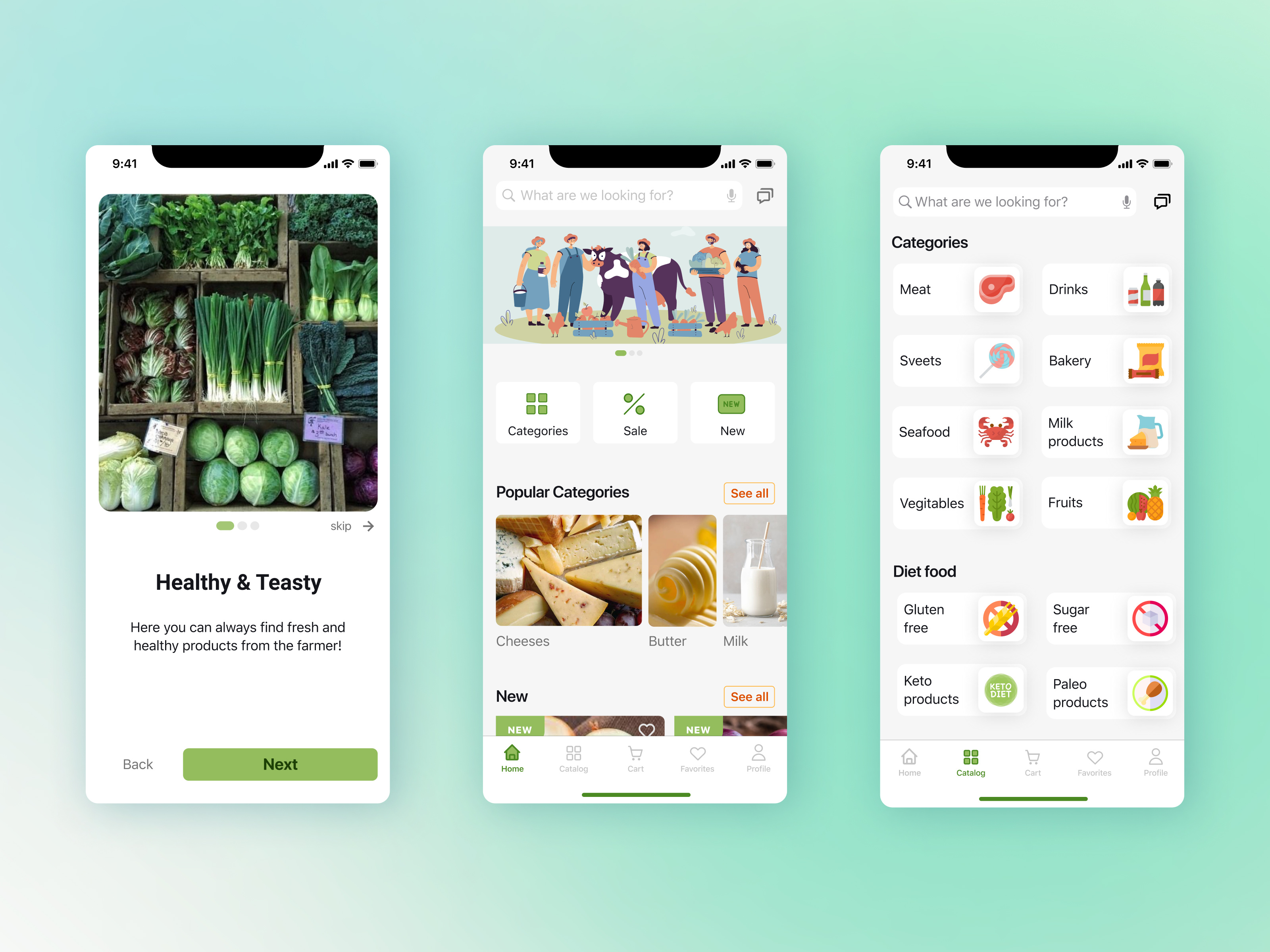 Example of Farm marketplace