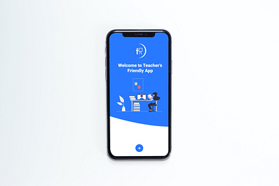 Screen 1 - Splash screen - Teacher’s Friendly App