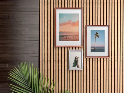 Frame Mockups Bundle design frame interior matte metallic mockup photo picture presentation wooden