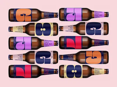 Free Beer Bottles Mockup beer bottle branding design download free glass identity logo mockup psd template