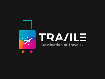 Travel Logo abstract abstract r bright computer consulting cool logo corporate creative wave digital internet letter logo