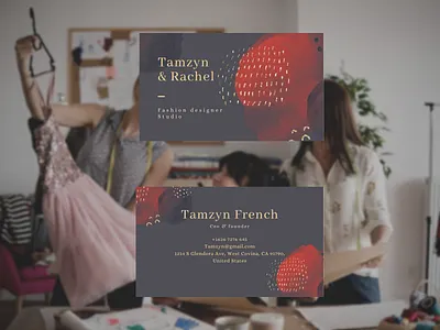 Fashion Designer Business Card business business card design fashion fashion designer