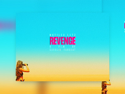 Revenge / Poster design art direction art director film film poster film posters key art movie movie poster poster design revenge