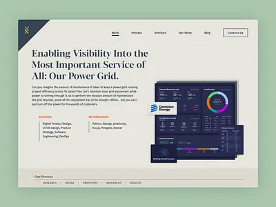 Anode - Case study case study graphic design ui website