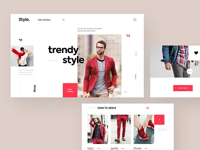 Style Website Design app branding design icon illustration logo typography ui ux vector