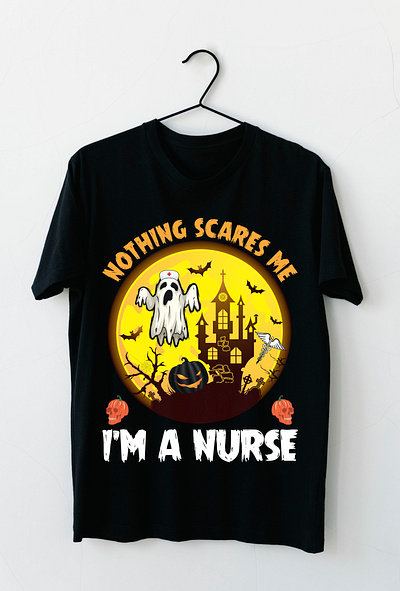 Funny Halloween Costume T-Shirt brand branding cna shirts design funny nurse t shirt halloween illustration logo nurse nurse t shirt t shirt t shirt art t shirt design vintage t shirt design