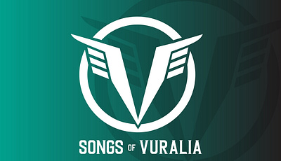 VURALIA Sci-Fi Logo branding design fiction graphic design illustration logo novel sci fi science fiction story