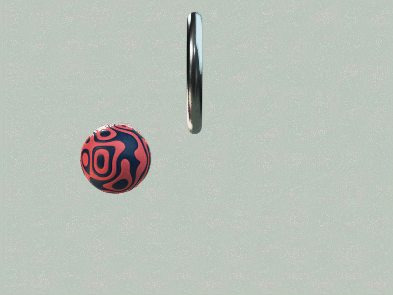 anticipation with ball:3d loop animation 😁 3d 3d art adobe aftereffects animated gif animation c4d cinema4d dailyrender design graphic design loop motion graphics