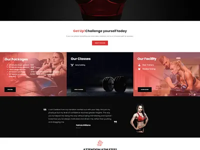 One Set Fitness Website animation app branding business logo design design illustration logo logo design logodesign mobile app ui webdesign website website development