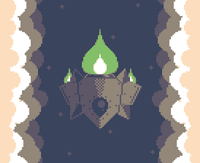 PP5 - R2 - Spaceship design pixel pixel art pixelart