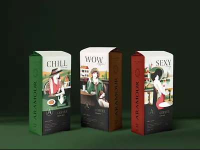 Aramour branding design flatdesign graphic design illustration illustration art illustrator logo package packaging vector vietnam vietnamese visual