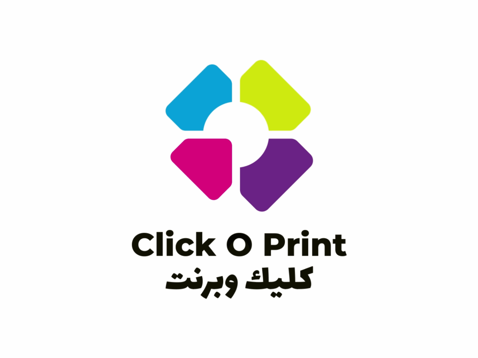 Logo Animation - Click O Print by Logo animation service on Dribbble