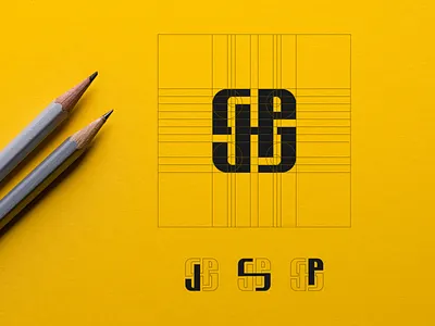 JSP MONOGRAM (LOGO PROCESS) america apparelbrand awesomelogo bestlogo branding clothingbrand fitness fitnesslogo graphic design gym identity logo logoawesome logogrid logoprocess modernlogo monogram monogram design monogram logo newyork
