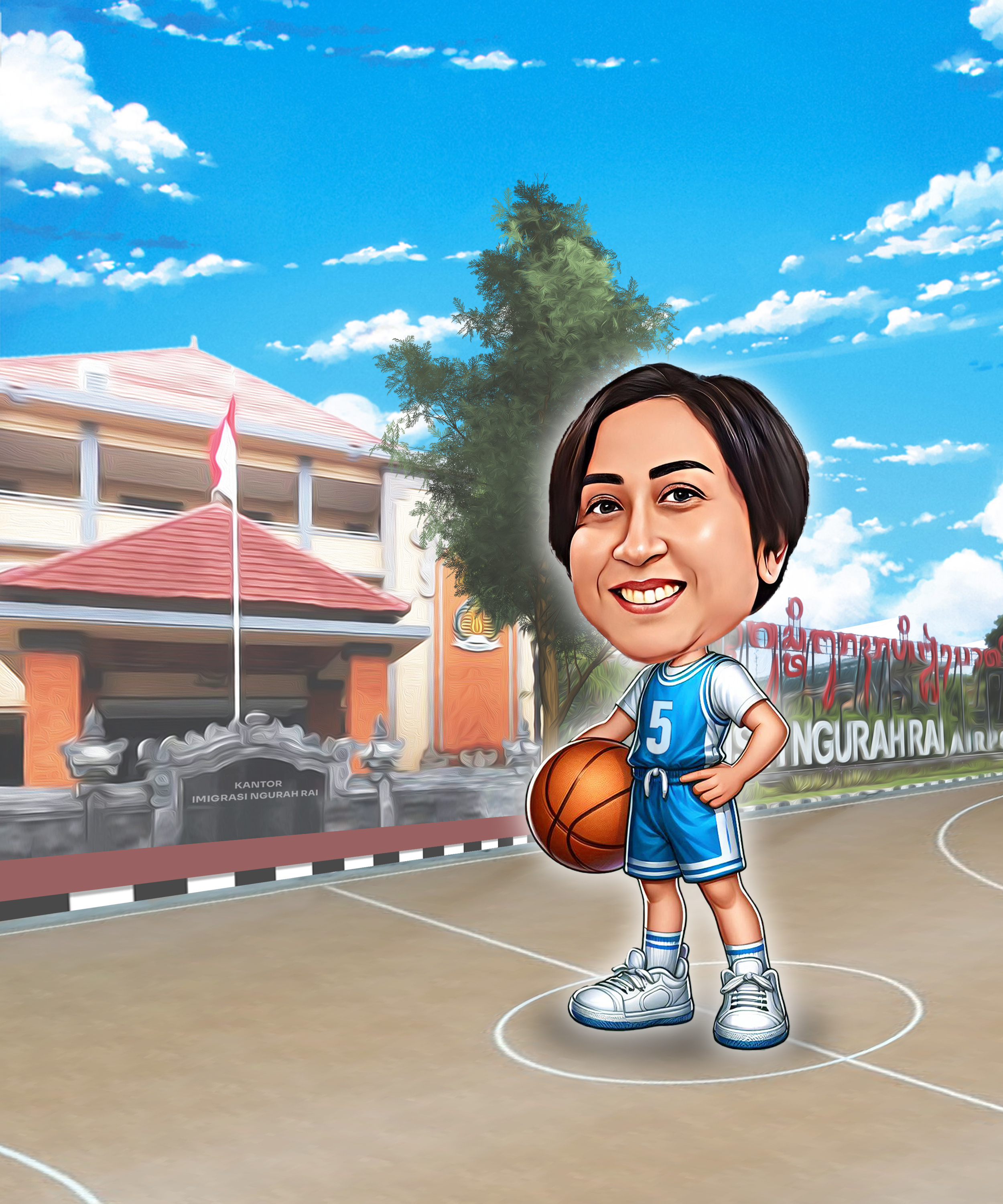 Example of Well Crafted And Stylish Caricature