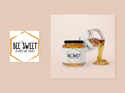 Honey shop logo branding graphic design illustration logo logo design typography vector