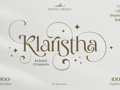 Modern typeface display ligature luxury modern playful retro serif typeface