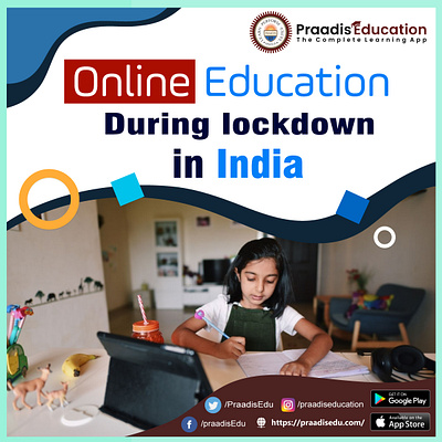 Online Education During Lockdown in India. How fair was it effec bestelearningapp elearning onlineclasses praadisedu praadiseducation