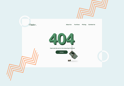 Daily UI :: 008 008 404 404error branding dailyui dailyui008 error error page ui design uiux web design