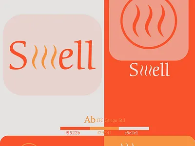 Smell logo Design branding design graphic design icon illustration logo typography vector