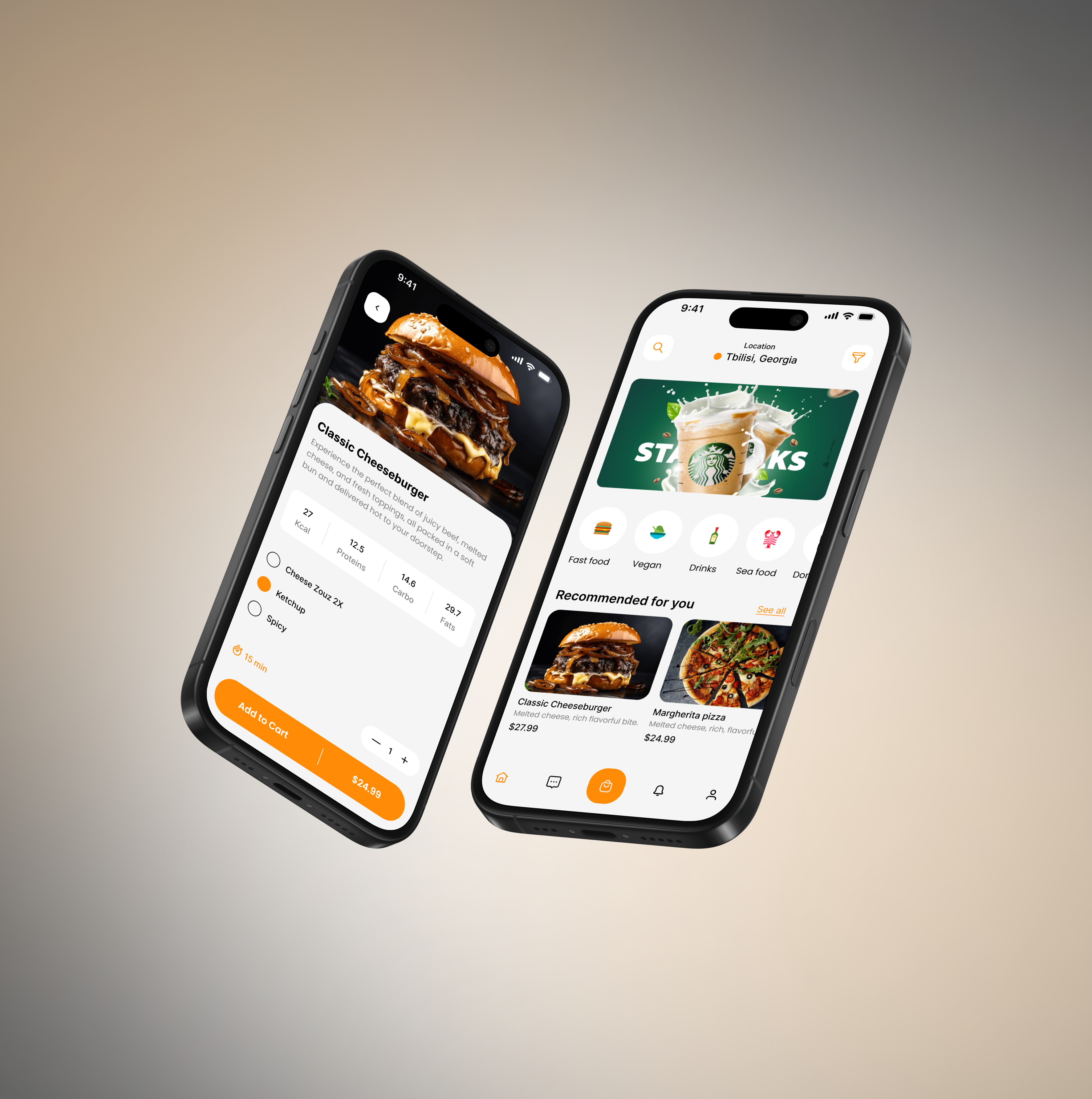Food Delivery Mobile App🍔 app delivery food ui