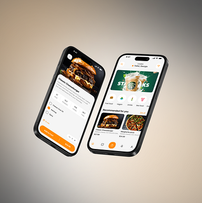 Food Delivery Mobile App🍔 app delivery food ui