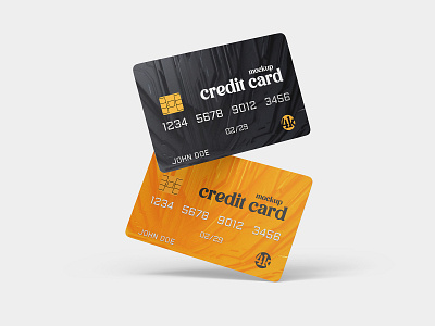 Credit Card bank card cash credit credit card debit mockup mockups money payment plastic