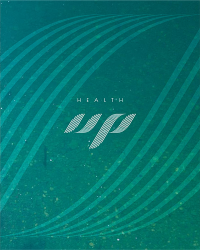 HEALTH UP graphic design logo