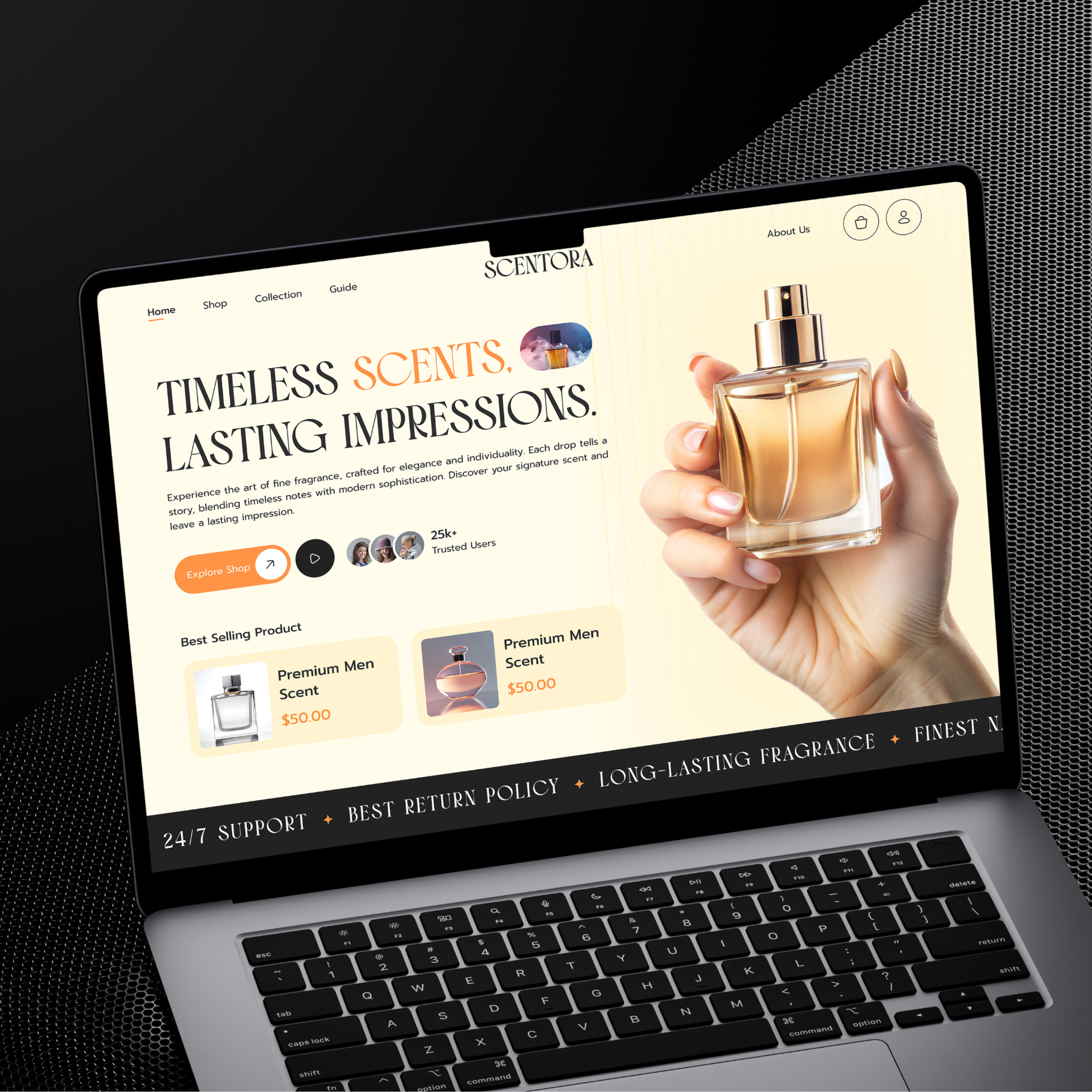 Example of E Commerce Website Or Store UI/UX Design