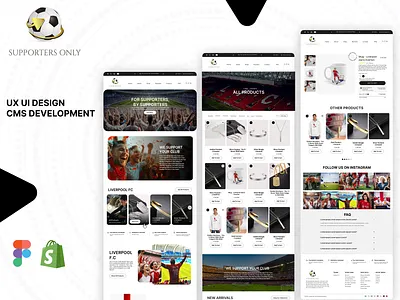 Ecommerce Website UI/UX Design & Shopify Development ecommerce web design ecommerce website design figma figma ui design shopify shopify store ui ui design ui ux design ux web deign web design website design website development