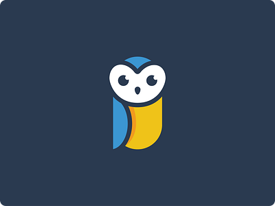 Fun & vibrant logo for DoubleStack branding colorful creative fun logo modern owl vibrant