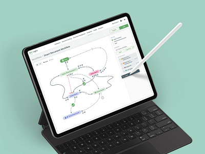 Legito – Workflow Designer app designer drag editor flow ipad light maker manage tablet ui ux workflow