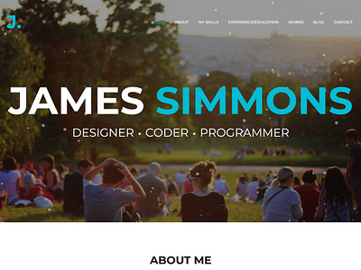 James Simmons - Online CV HTML