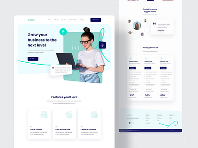 Productized Service Template 2021 trends dribbble best shot interface landing page landing page design landingpage popular shot product redesign service service template trends ui design ux design web web design webdesign website website concept website design