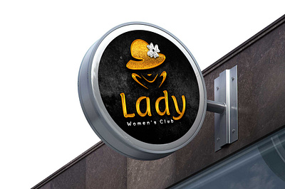 Lady Brand ( Women`s club ) branding fashion logo graphic design illustrator logo logo design photoshop