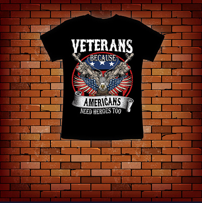 Veteran T shirt branding custom custom t shirt design illustration logo shirt t shirt typography veteran