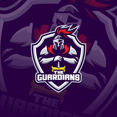 The Guardians Logo SOLD OUT brand branding esports gamer gaming knight logo mascot sports streamer twitch