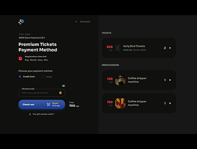 Payment Method concept design product ui user experience ux