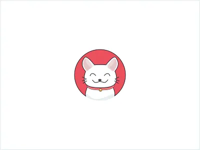 Lucky Cat cat illustration japan japanese lucky sketch sketchapp