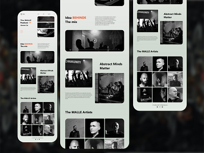 Record Label branding clubs colors design dijital figma graphic design illustrator label landing page minimal nightlife product design records techno label ui ui project ux vector xd
