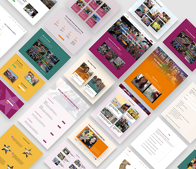 Nonprofit Website Redesign nonprofit ui user research ux website