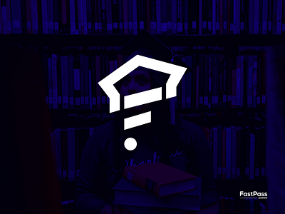 FastPass Learning App Logo | Education Logo | Education App brand brand identity branding design e learning education app education logo education website graphic design illustration learning platform logo logo design minimal online class online course online education online learning simple vector