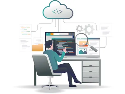 Store a lot of programming data on cloud server web