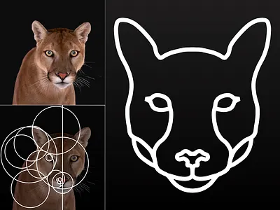 Cougar Logo icon illustration logo