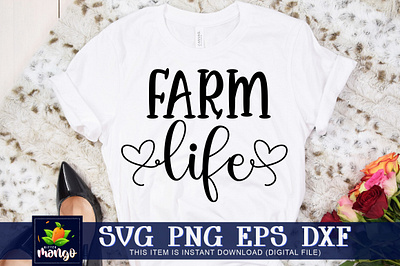 Farm Life SVG png and dxf