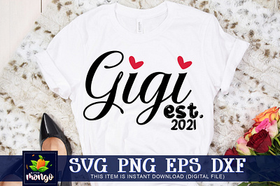 Gigi est.2021 SVG digital