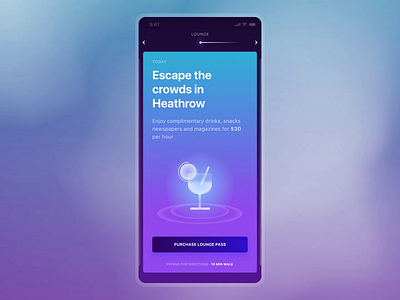 Exploration On Boarding airport animation app clean ios mobile motion motion graphics on boarding prototype ui ux website
